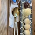 里芋と蜂蜜 - アイスとあんこと点点点