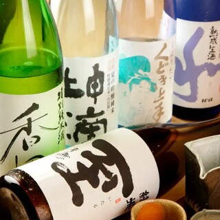 京都の日本酒や国産ワインなど、和食に合わせた珠玉の銘柄を堪能