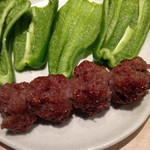 つくね&生ピーマン