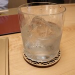 旬菜 幸 - 森伊蔵（ロック）：キリっとした味わいは、ねっとりとした料理には特に楽しめた。