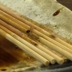 焼きもの家 慶 - あれ、6本しか無い。8本あるはずなのに…としばらく考えた^_^