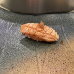 すし処てんが - 炙りサーモン