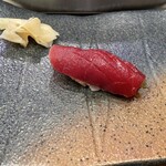 すし処てんが - 赤身（大間産ではない。どこ産かは忘れた）