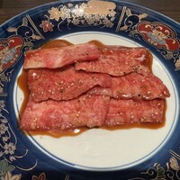 焼肉 大河 - 和牛カルビ（タレ）