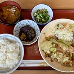 関緑ヶ丘食堂 - 料理写真:豚生姜焼き定食