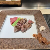 鉄板焼 ステーキ 北野坂 - 