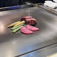 鉄板焼 ステーキ 北野坂 - 