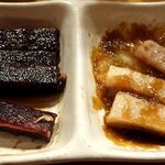 みすず - 「鯨の赤身と皮の小盛」