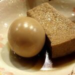 みすず - おでんの「玉子」と「厚揚げ」（各100円）