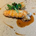 鉄板焼きWAGYU LIVERARY - イセ海老の鉄板焼き(最高級黒毛和牛スタンダードコース)