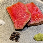 鉄板焼きWAGYU LIVERARY - 最高級黒毛和牛ステーキ(最高級黒毛和牛スタンダードコース)