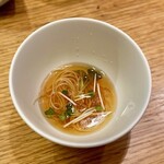 地葉はなれ - 2024.8.  鶏出汁素麺