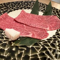 焼肉 にくの音 - くりの焼きしゃぶ 1,700円/1枚