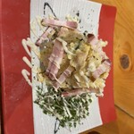 人参公園前 博多 たいな - ポテトサラダ　ベーコン入って初めての感じ