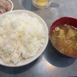 だるまの天ぷら定食 - 