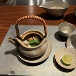 割烹 いそ崎 - ハモと松茸の茶碗蒸し