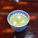 쿠라쇼우 - ①キュウリと梨の冷たいスープ