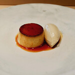 蒼菓 - 亀岡 七谷鴨の卵のプリン 上賀茂 賀茂茄子のアイスクリーム