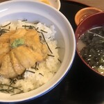 利尻ふる里食堂 - キタムラサキウニの＂ノナ丼＂