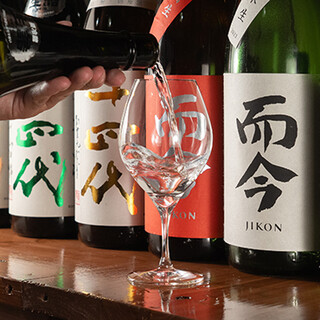 木村硝子で◆30種類の日本酒と神泡生ビール・頂点ハイボール