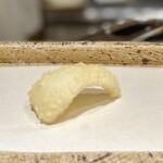 日本橋 蕎ノ字 - 新イカ（すみイカ）火入れ具合も最高！