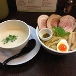 ラーメン家 みつ葉 - 豚CHIKIつけ麺 2玉 900円
