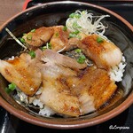 源喜屋 - 脂身が三割超の白金豚味噌漬け焼が六枚