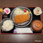 源喜屋 - 岩手県産 豚ロースかつ定食