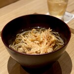 日本橋 蕎ノ字 - 温かいお蕎麦