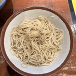 麺や而今 - 冷やしかけ玉・300円