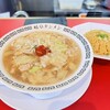 岐阜タンメン - タンメン2辛と半チャーハン