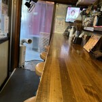 下町バル★スパイス - 立ち飲みかと思ったら、ちゃんと椅子あった！いつも立ち飲みの人だかりで気づかなかったー