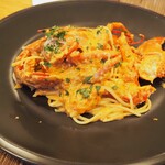 トラットリア・アルモ - 活オマール海老の贅沢トマトソーススパゲティ