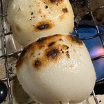 茶房 菊泉 - 自分で焼くお団子のセットドリンク付き（アイスコーヒー）