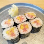 呉竹鮨 - トロタク細巻き