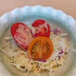 呉竹鮨 - ランチサラダ
