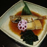 やっちろ - ノドグロの煮付け　豆腐が出汁が染みしみでうま～い