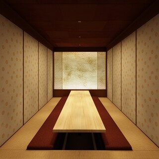 【ご宴会に】最大36名様までのフレキシブルな個室をご用意いたしております。