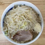 らーめん大 - 『醤油ラーメン野菜マシニンニクマシ』