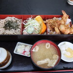 大村庵 - 天丼セット