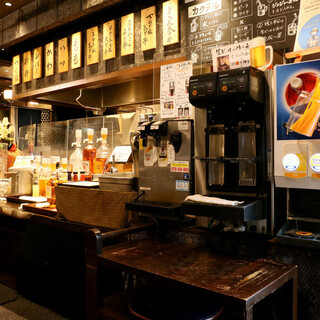 復活！【セルフ飲み放題】月～木（祝日を除く）がお得！