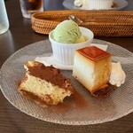 炭と料理とワイン AVANZARE - デザートセット