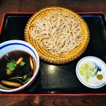 そば処 一休庵 - 鴨せいろ ¥1320