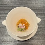 KANAZAWA DINING きざはし - 能登牛のミキュイ 人参天麩羅
