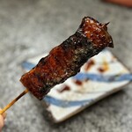 うなぎ家 - うなぎ串¥300