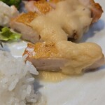 キッチン ブルー グローブ - ふわふわソース