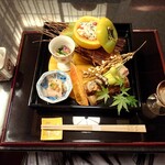 箱根 花紋 - 前八寸