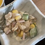 CHINESE DINING 瑞 - ベビーホタテのサラダ