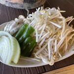 富良野ジンギスカン ひつじの丘 - 焼き野菜