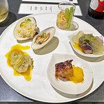 Japanese Soba Noodles 蔦 - Otsumami5種盛り